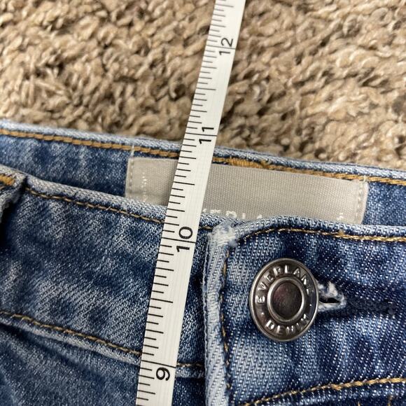Everlane The High Rise Straight Jean Womens Medium Wash - Picture 9 of 10
